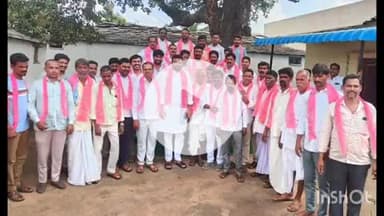 పెద్దేముల్: బిఆర్ఎస్ పార్టీలో చేరిన పెద్దేముల్ మండల కాంగ్రెస్ పార్టీ ఎస్టీ సెల్ అధ్యక్షుడు