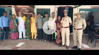 अमरोहा: अमरोहा एसपी के आदेश पर जिले भर की पुलिस ने 8 वारंटियों को किया गिरफ्तार