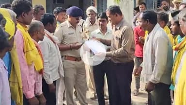 छपारा: छपारा थाने में महिला की शिकायत को गहरा नाला गांव के ग्रामीणों ने बताया निराधार