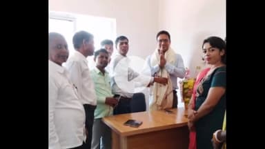 नगर नौसा: नगरनौसा प्रखंड कल्याण पदाधिकारी को दी गई विदाई