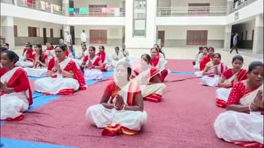 पीरटांड: सेवा भारती प्रशिक्षण वर्ग के पांचवें दिन पीरटांड़ स्वास्थ्य केंद्र में चिकित्सा विषय पर विशेष सत्र आयोजित