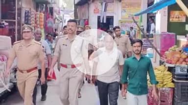 कोल: क्षेत्राधिकारी नगर तृतीय ने थाना जवाँ बरौली अंतर्गत रामबारात रूट का किया भ्रमण एवं निरीक्षण