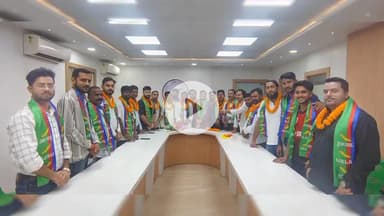 नामकुम: हरमू स्थित आजसू कार्यालय में आजसू के नवनियुक्त पदाधिकारियों का स्वागत किया गया