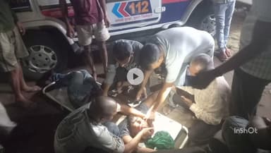 आरा: सिकरहटा खुर्द में  ससुराल से घर लौट रहे बाइक सवार युवक की घटनास्थल पर ही मौत हो गई