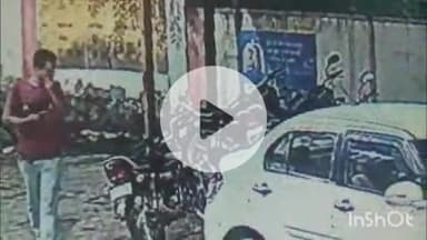 टोंक: राजकीय सआदत अस्पताल की पार्किंग से मोटरसाइकिल चोरी करते हुए अज्ञात चोर का सीसीटीवी फुटेज आया सामने
