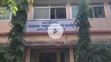 सागर नगर: संभागीय पशु विभाग में पशु मालिक से अवैध रुपये वसूलने और बाहरी मेडिकल से दवाइयां खरीदने का मामला सामने आया
