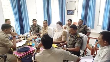 महागामा: अनुमंडल पुलिस कार्यालय महागामा में क्राइम मीटिंग का आयोजन हुआ