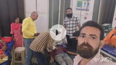 धरमपुरी: मुंबई-आगरा राष्ट्रीय राजमार्ग पर धानी के पास दो बाइकों की टक्कर, बाइक सवार गंभीर रूप से घायल