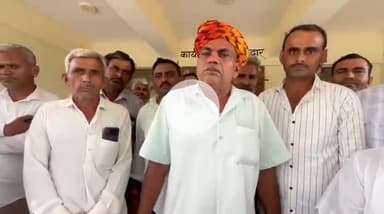 सायला: भारतीय किसान संघ ने बेमौसम बारिस से हुए खराबे का मुआवजा दिलाने की मांग को लेकर सौपा ज्ञापन #kisan