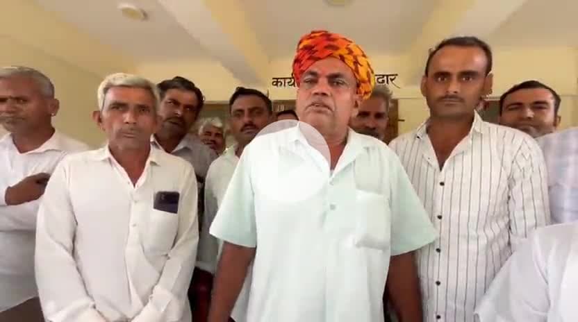 सायला: भारतीय किसान संघ ने बेमौसम बारिस से हुए खराबे का मुआवजा दिलाने की मांग को लेकर सौपा ज्ञापन #kisan