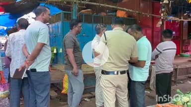 दुर्ग: दुर्ग के इंदिरा मार्केट में गुरुवार सुबह 6 बजे व्यक्ति की लाश मिलने से मचा हड़कंप