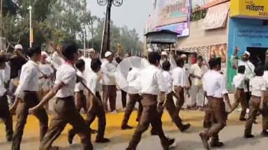 धनौरा: गजरौला में आरएसएस के पथ संचलन पर सपा नगर अध्यक्ष ने की पुष्प वर्षा, जिला अध्यक्ष ने नगर अध्यक्ष पद से हटाया