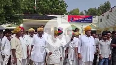 बाड़मेर: बाड़मेर के जसाई के पूर्व सरपंच प्रतिनिधि पर जानलेवा हमले में आरोपियों की गिरफ्तारी को लेकर राजपूत समाज में भारी आक्रोश