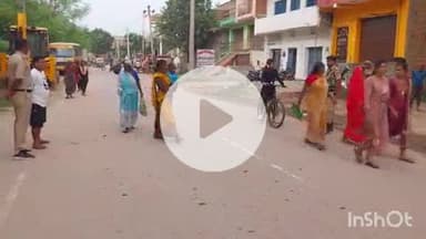 करपी: करपी थाना के पास पुलिस ने शुक्रवार को चलाया रोको टोको अभियान