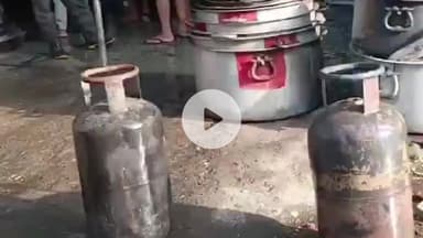 हुज़ूर: भोपाल: पीएंडटी-कोटरा में आराधना चौराहे के पास टेंट और कैटरिंग की दुकान में आग