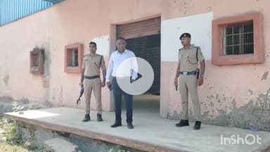 सासाराम: सासाराम के तकिया बाजार समिति में आगामी बिहार विधानसभा 2025 चुनाव को लेकर किया गया निरीक्षण