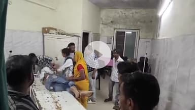 बीना: ग्राम भिलावली के पास बाइक सवार अनियंत्रित होकर गिरा, डायल 112 की मदद से घायल सिविल अस्पताल पहुंचा