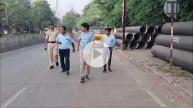 बिचौली हप्सी: शहर की सफाई व्यवस्था देखने निकले निगमायुक्त, औचक निरीक्षण में कई सड़कों पर गंदगी देख भड़के