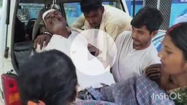 अधौरा: अधौरा बाजार में बस की छत से गिरकर एक यात्री गंभीर रूप से घायल, इलाज के बाद किया गया रेफर