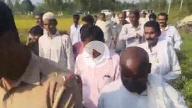 मुज़फ्फरनगर: ग्राम न्यामु में चकबंदी समस्याओं के समाधान न होने पर सैकड़ों किसानों ने जिला मुख्यालय की ओर किया कूच