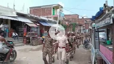 नबीनगर: आगामी विधानसभा चुनाव को लेकर पुलिस सतर्क, माली थाना ने किया फ्लैग मार्च