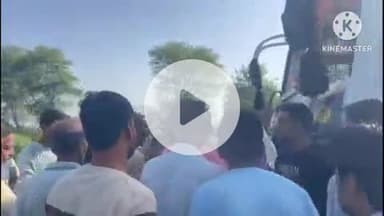 ललितपुर: बिरधा बाईपास के पास तेज रफ्तार बस ने बाइक सवार दो लोगों को रौंदा, मौके पर हुई मौत