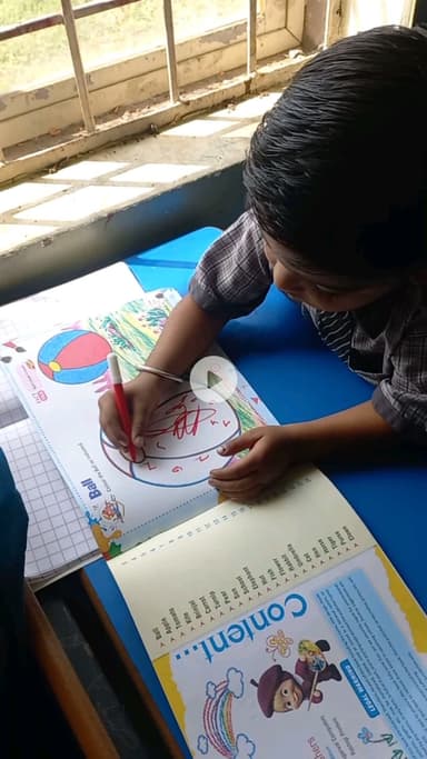 Art activity by kindergarten students
Imperial International School Bina Kurwai Road Layara