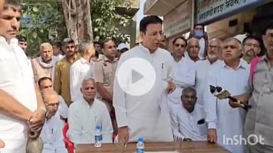 चरखी दादरी: कांग्रेस महासचिव ने बाढड़ा अनाज मंडी में आढ़तियों व किसानों की सुनी समस्याएं, सरकार पर साधा निशाना