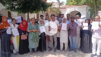 कानपुर: गरीबों को मकान दिलाने के नाम पर करोड़ों की ठगी का मामला सामने आया, पीड़ितों ने पुलिस कमिश्नर कार्यालय पहुंचकर की शिकायत