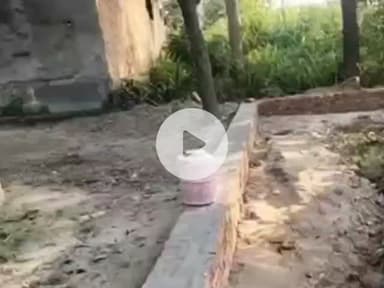 नौगावां सादात: कब्रिस्तान में चल रहे निर्माण कार्य से नौगांवा के लोग परेशान, अधिकारियों से की शिकायत