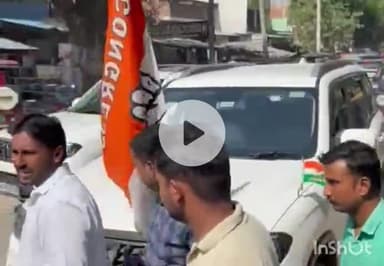 हरदोई: फतेहपुर जा रहे कांग्रेस जिलाध्यक्ष सहित कई कार्यकर्ताओं को सेमरा चौराहे के पास पुलिस ने रोका