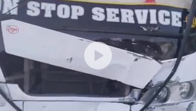 ललितपुर: बिरधा के पास बस ने बाइक में मारी जोरदार टक्कर, 2 लोगों की मौत के मामले में पोस्टमार्टम के बाद परिजनों को सौपे गए शव