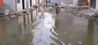 डाफी में जलजमाव से सैकड़ों के घर के लोग परेशान, जल निकासी ना होने का लगाया आरोप #samasya