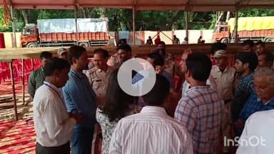 श्योपुर: मुख्यमंत्री के दौरा कार्यक्रम को लेकर कलेक्टर ने व्यवस्थाओं का जायजा लिया, जनप्रतिनिधि भी मौजूद रहे