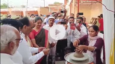 अमरोहा: अमरोहा नगर में यू०पी० इंटरनेशनल ट्रेड शो-2025 स्वदेशी मेले का शुभारंभ भाजपा सांसद और विधायक ने किया