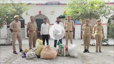 प्रतापगढ़: औतारपुर गांव में छापेमारी कर पुलिस ने अवैध पटाखा फैक्ट्री का भंडाफोड़ किया, दो गिरफ्तार