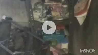 चूरू: चूरू में शॉर्ट सर्किट से लाखों का सामान जला, कमरे में लगी आग