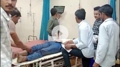 चूरू: गांव बालरासर व जसरासर के बीच नीलगाय को बचाने के प्रयास में पट्टियों से टकराया ट्रक, चालक हुआ घायल