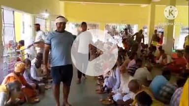 राजगीर: राजगीर के ब्रह्मकुंड परिसर में अखंड कीर्तन के बाद भंडारे का आयोजन, बड़ी संख्या में साधु-संतों ने लिया भाग