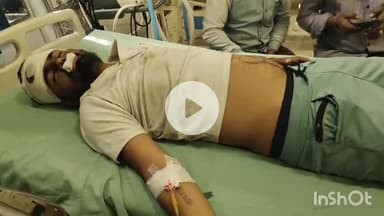 भीलवाड़ा: रिलायंस माल के सामने 2 बाइकों की जोरदार भिंडत, हादसे में 1 बाइक सवार गंभीर घायल, दोनों बाइक्स भी क्षतिग्रस्त