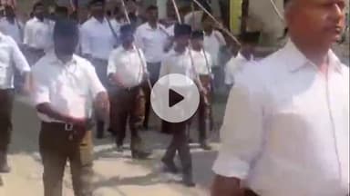 गाज़ीपुर: गाजीपुर लंका मैदान में सम्पन्न हुआ लक्ष्मण शाखा बस्ती का विजयदशमी उत्सव एवं पथ संचलन