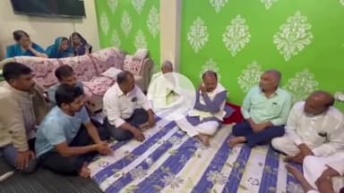 हुज़ूर: पुलिस पिटाई से छात्र की मौत पर ऐशबाग में भगवान दास सबनानी ने परिजनों से मुलाकात की