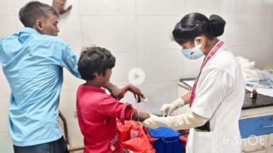 आरा: चरपोखरी थाना क्षेत्र के सियाडीह गांव में कुट्टी मशीन की चपेट में आने से किशोर घायल