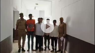 धनौरा: गजरौला पुलिस ने मारपीट कर शांति भंग करने वाले 5 युवकों को किया गिरफ्तार