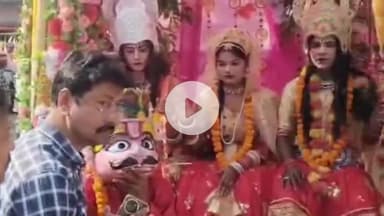 फरेंदा: बृजमनगंज में ब्रिटिश कालीन रामलीला मेले का हुआ शुभारंभ