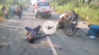 बीना: ग्राम बसाहरी के पास दर्दनाक हादसा, दो मोटरसाइकिलों की टक्कर में तीन वर्षीय मासूम बच्चे की मौत