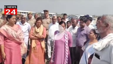 धनौरा: गजरौला :  गंगा धाम कार्तिक पूर्णिमा मेले का निरीक्षण करने पहुंची जिलाधिकारी अमरोहा निधि गुप्ता