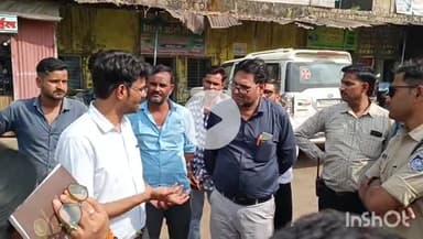 श्योपुर: शहर में अतिक्रमण के खिलाफ प्रशासन की कार्रवाई, बाजारों को नो हॉकर्स जोन बनाने की योजना