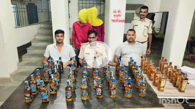 सिरदला: पुलिस की बड़ी कार्रवाई में 262.5 लीटर शराब जब्त, पांच तस्कर किए गए गिरफ्तार