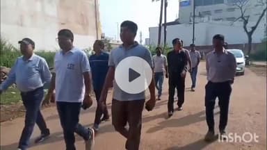 दुर्ग: भिलाई नगर निगम के संजय नगर तालाब और दक्षिण गंगोत्री का सोमवार को आयुक्त राजीव कुमार पाण्डेय ने किया निरीक्षण